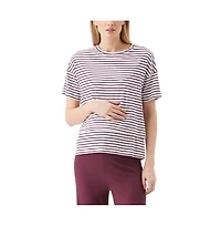 Ripe Maternity Claudette Nursing Tee / Maroon