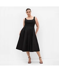 City Chic Women's Estella Floral Midi Dress