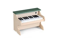 Slickblue Wooden 25-Key Digital Piano Toy for Kids with Music Stand