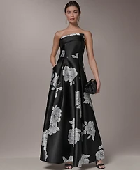 Donna Karan New York Women's Strapless Ball Gown