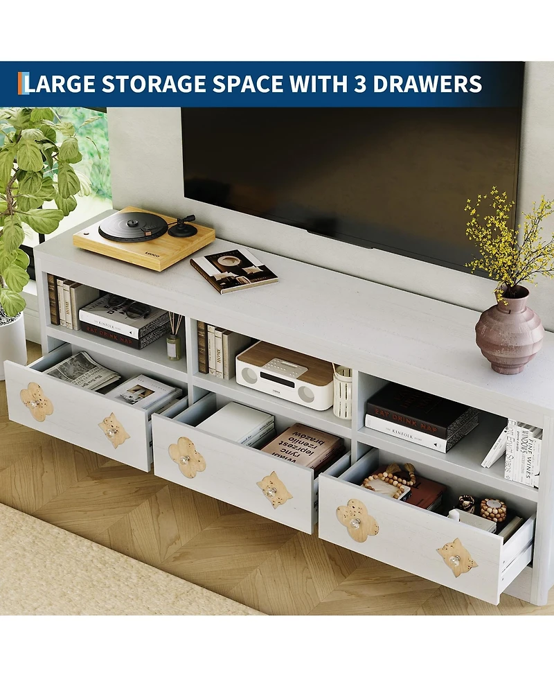 gaomon 70in Tv Stand for TVs Up to 85