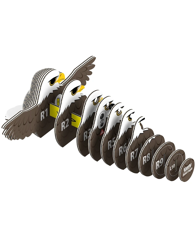 Eugy Bald Eagle 3D Puzzle