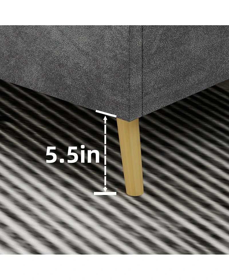 Streamdale Furniture Velvet Upholstered - Luxury & Comfort for Master Bedroom