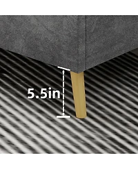 Streamdale Furniture Velvet Upholstered - Luxury & Comfort for Master Bedroom