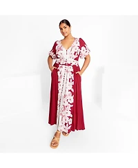 City Chic Women's Sybelle Maxi Dress