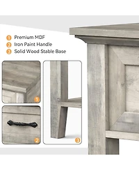 gaomon Nightstands, End Table with Drawer, Side for Living Room