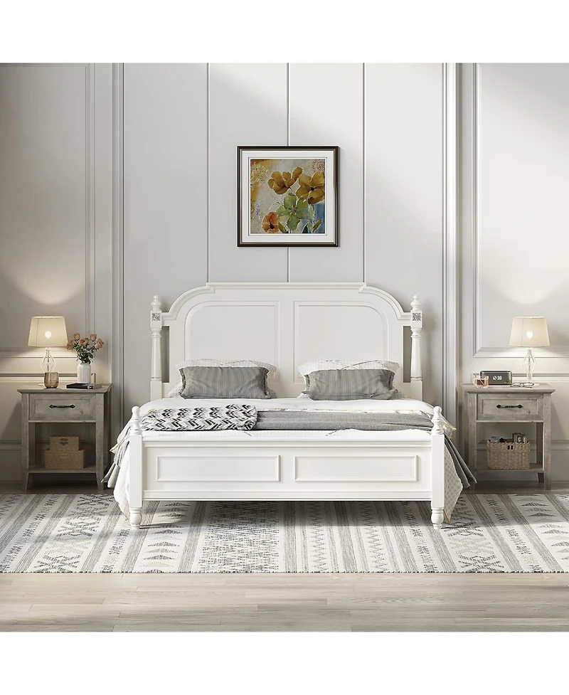 gaomon Nightstands, End Table with Drawer, Side Table for Living Room