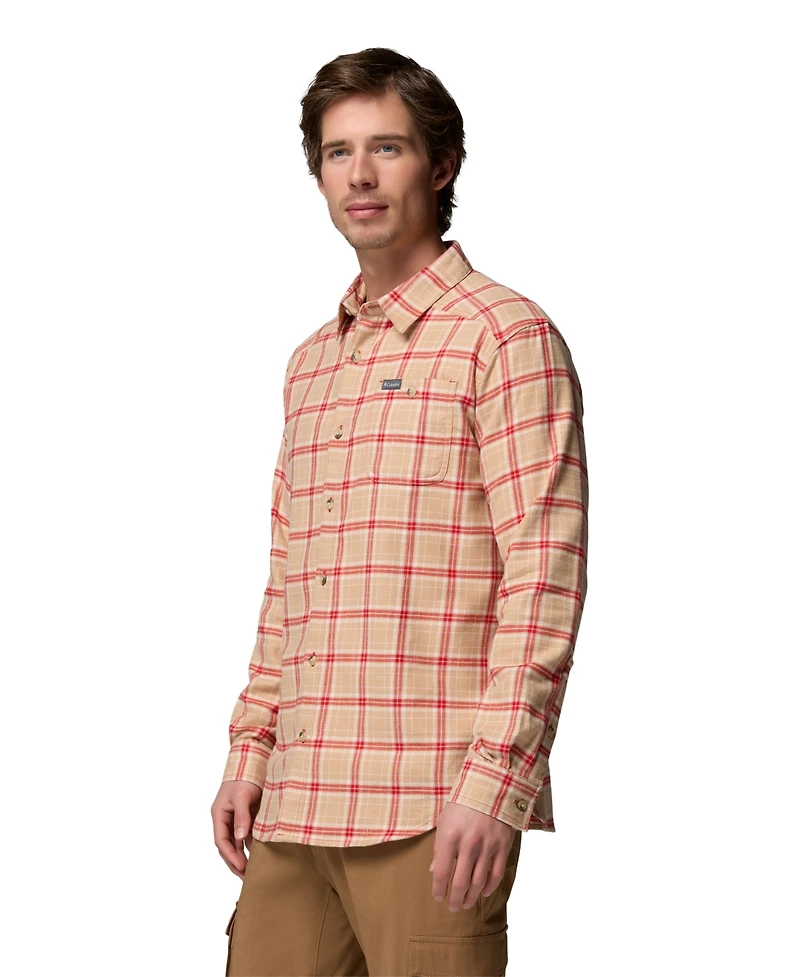 Columbia Men's Cornell Woods Flannel Long Sleeve Shirt