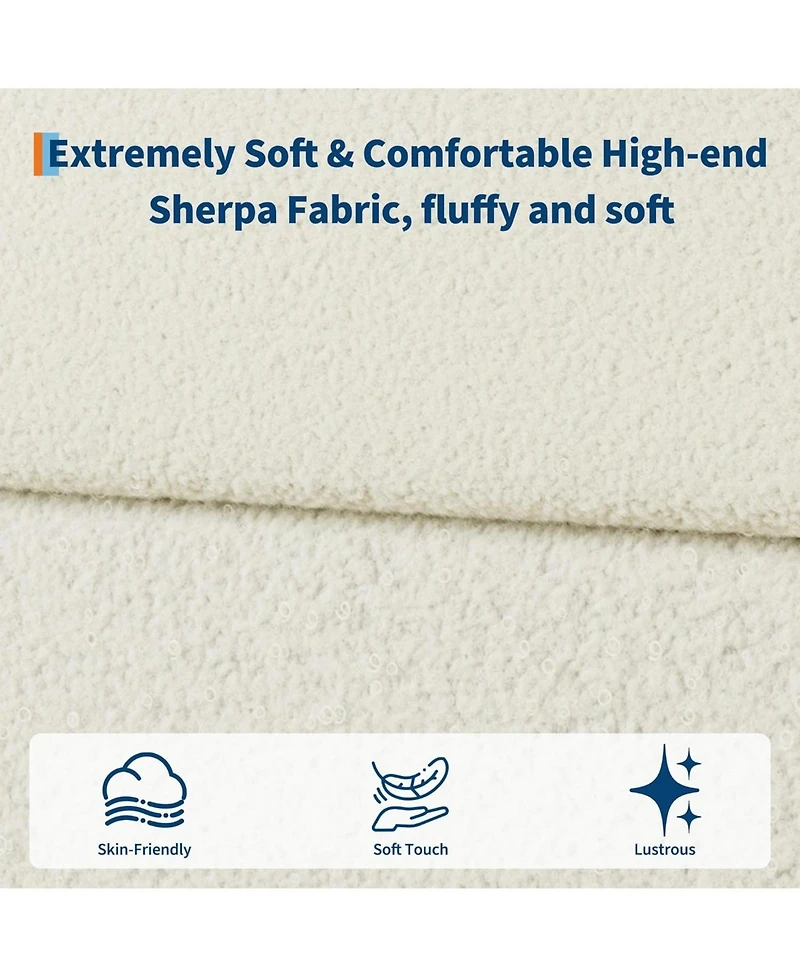 gaomon Bed Frame with Upholstered Headboard, Soft Low Profile Sturdy Platform Rounded Corners Design, Wooden Slats