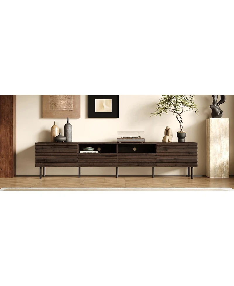 Streamdale Furniture Modern Tv Stand for TVs with Storage & Cable Management