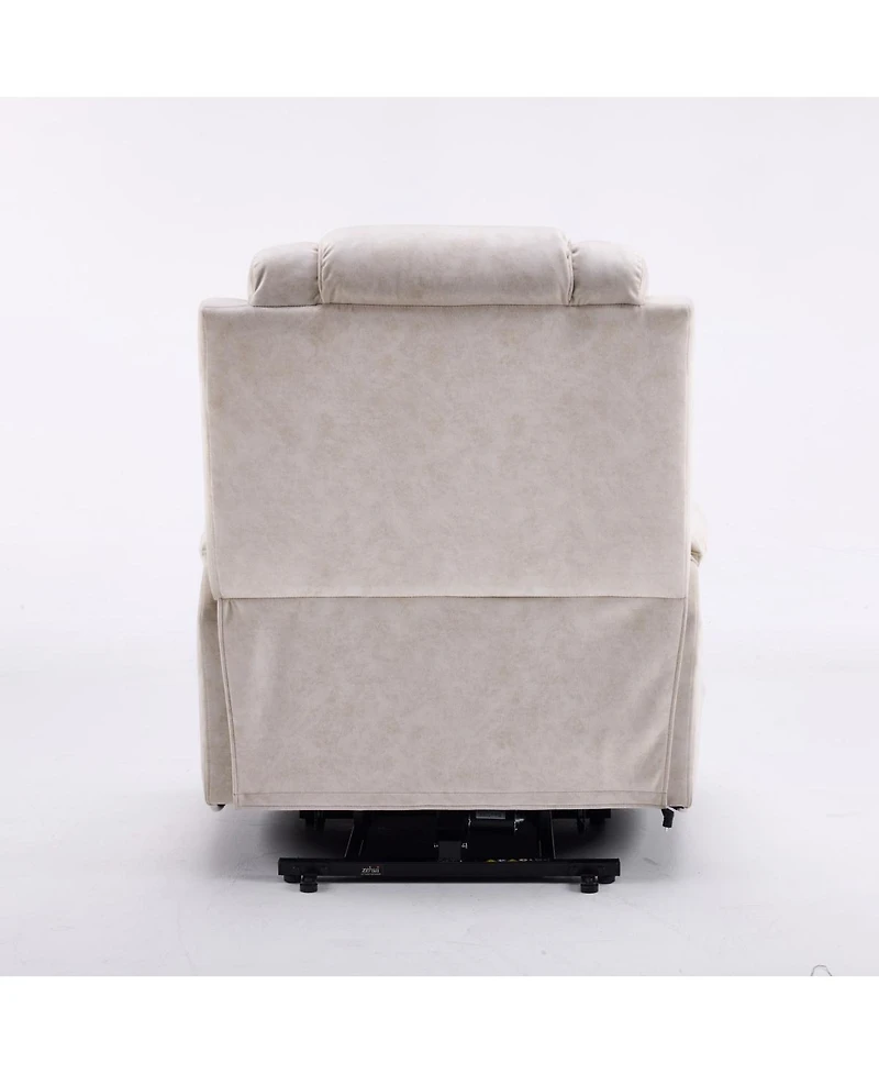 Streamdale Furniture Oversized Power Lift Recliner Massage Chair for Elderly