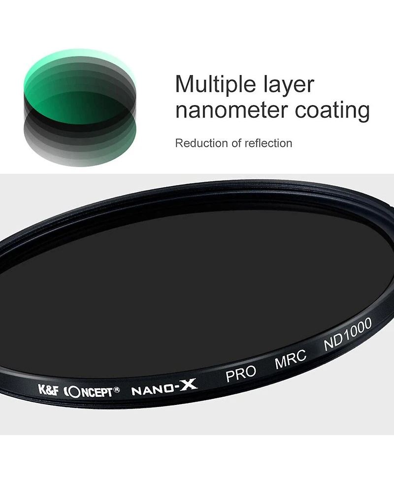 K&F Concept Nano X ND1000 43mm