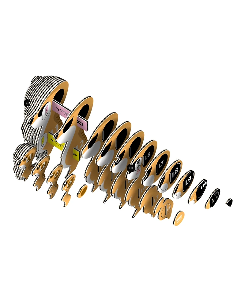 Eugy Meerkat 3D Puzzle