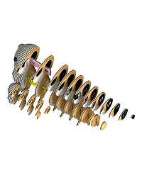 Eugy Meerkat 3D Puzzle