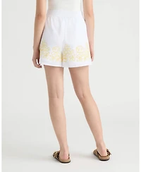 Nvlt Women's Embroidery Short