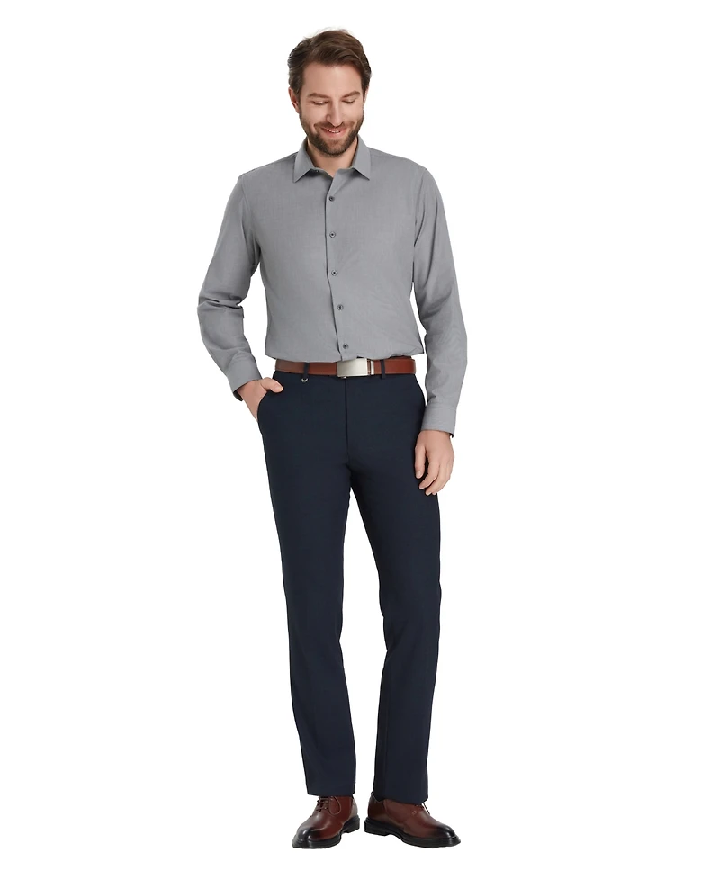 Alfani Men's Slim Fit Solid Dress Shirt, Macy's Exclusive