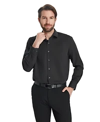 Alfani Men's Regular Fit Solid Dress Shirt, Macy's Exclusive