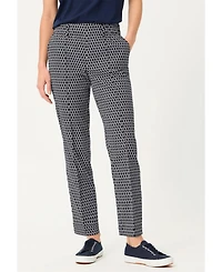 Olsen Women's Lisa FIt Geo Pull-On Pant