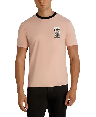 Karl Lagerfeld Paris Men's Floating Chest Graphic T-Shirt