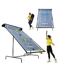 Ksports Portable Indoor Outdoor Weatherproof Tennis Rebounder Net with Carry Bag