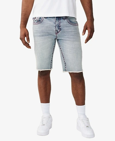 True Religion Men's Straight-Fit Hem Shorts