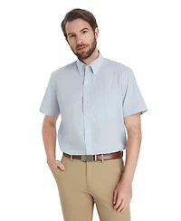 Club Room Men's Plaid Regular Fit Dress Shirt, Macy's Exclusive