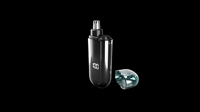 Perry Ellis Rechargeable Nose & Ear Hair Trimmer with Stainless Steel Blades