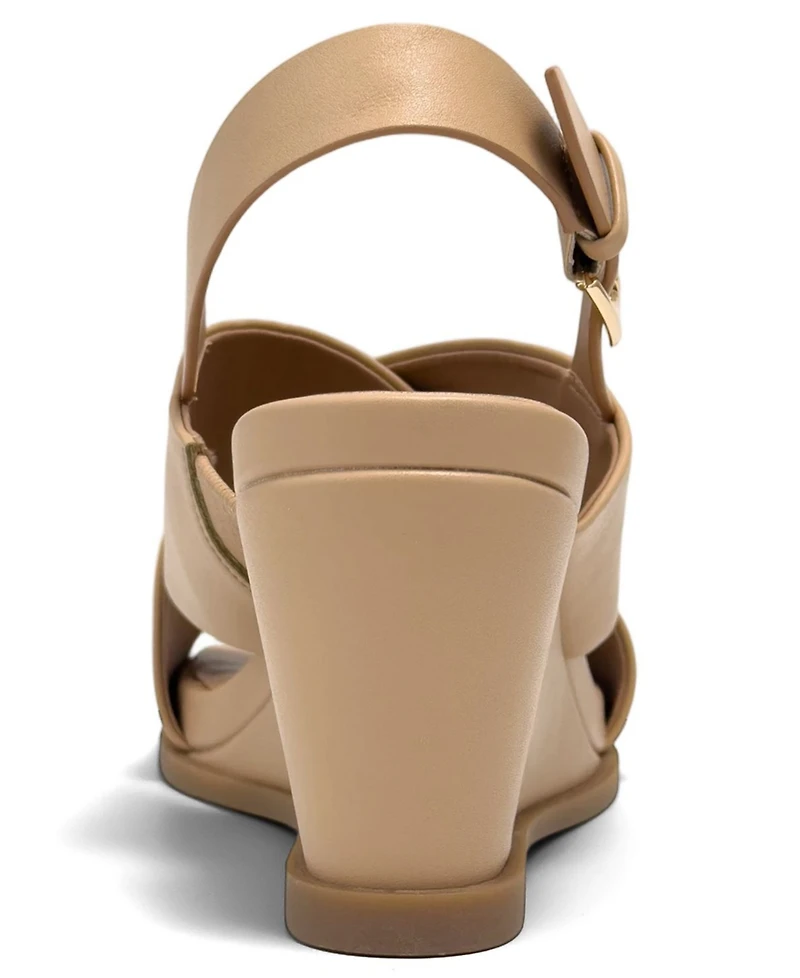 Aerosoles Women's Dayonara Open Toe Wedge Sandals