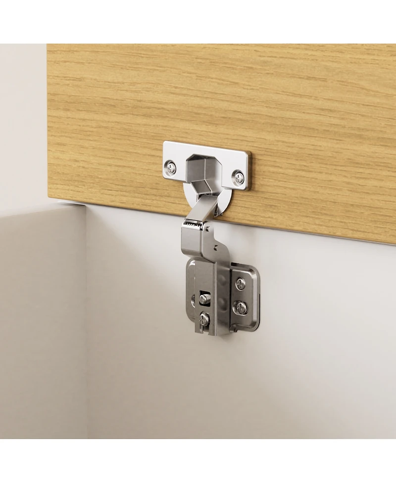 Streamdale Furniture L-Shaped Modular Storage Bench with Cushion