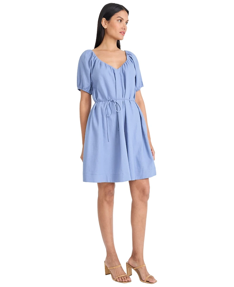 Maggy London Women's Balloon Sleeve Mini Dress