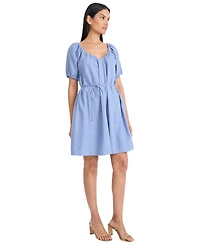 Maggy London Women's Balloon Sleeve Mini Dress