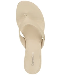 Calvin Klein Women's Locinda Block Heel Sandals