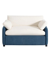 Streamdale Furniture Oversized Chenille Sofa Chair, Wide Seat Accent Chair, Modern Upholstered Armchair
