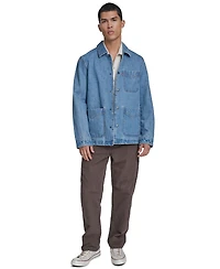 Levi's Men's Three-Pocket Zippered Chore Denim Jacket