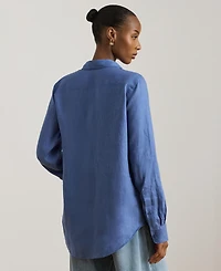 Lauren Ralph 100% Linen Shirt