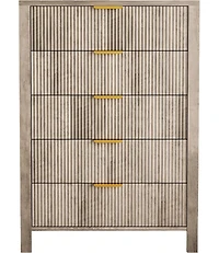 gaomon Oak Dressers for Bedroom with 5 Drawers Tall Wooden Dressers