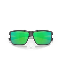 Costa Del Mar Men's Rectangle Rinconcito Polarized Sunglasses, 6S9016