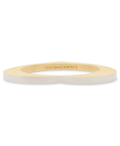 kate spade new york Two-Tone Heart Bangle