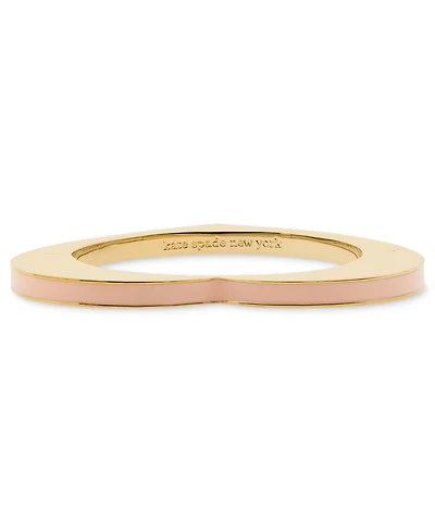 kate spade new york Two-Tone Heart Bangle