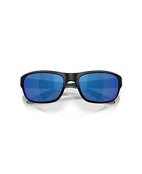 Costa Del Mar Unisex Rectangle Clipperton Polarized Sunglasses, 6S9119