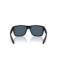 Costa Del Mar Men's Rectangle Broadbill Ii Polarized Sunglasses, 6S9120