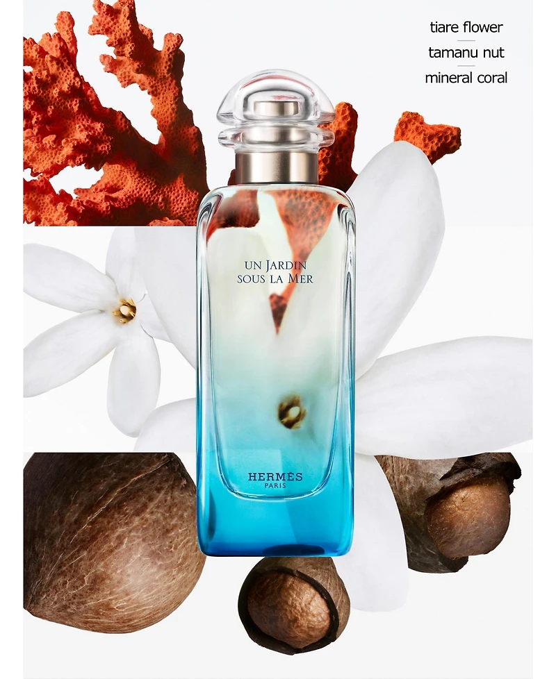 HERMES Un Jardin Sous La Mer Eau De Toilette, 3.3 oz.