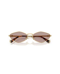 Miu Miu Women's Geometric Sunglasses, Mu 56ZS