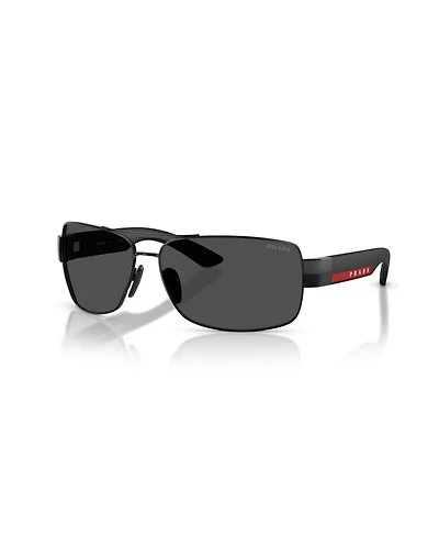 Prada Linea Rossa Men's Geometric Sunglasses, Ps B52S