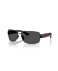 Prada Linea Rossa Men's Geometric Sunglasses, Ps B52S