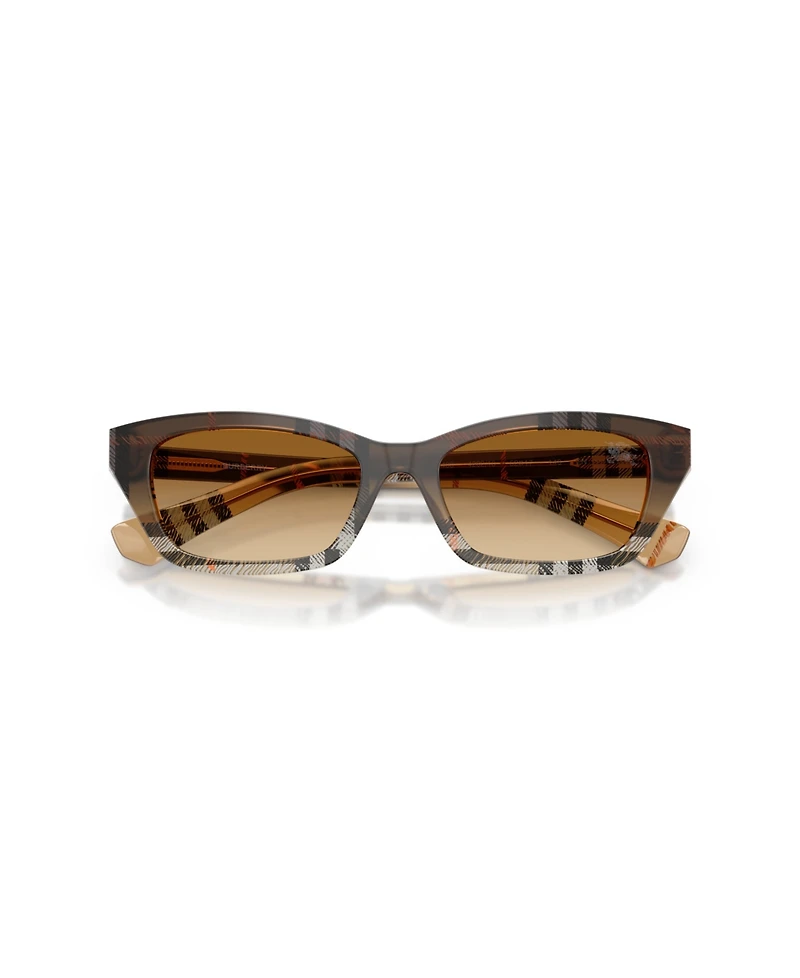 Burberry Women's Rectangle Sunglasses, BE4488