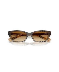 Burberry Women's Rectangle Sunglasses, BE4488
