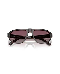 Scuderia Ferrari Men's Geometric Polarized Sunglasses, FZ6027U