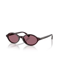 Jimmy Choo Women's Oval Sunglasses, JC5068U