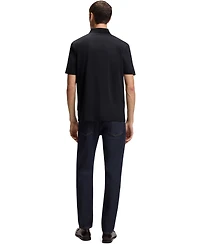 Boss by Hugo Boss Men's Double B Monogram Mercerized-Cotton Polo Shirt